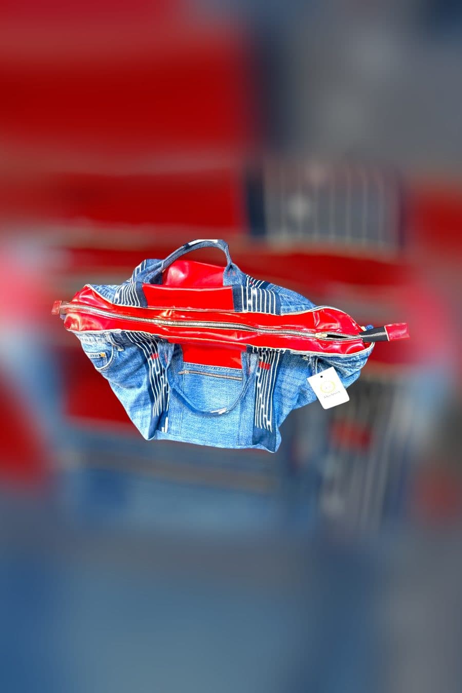 Sac Jean & Vernis rouge — Sac